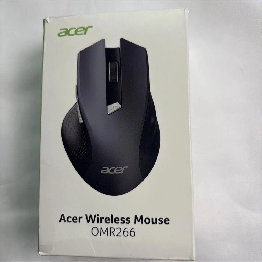 Acer Wireless Mouse for Laptop, 2.4GHz Computer 3 Adjustable DPI Black